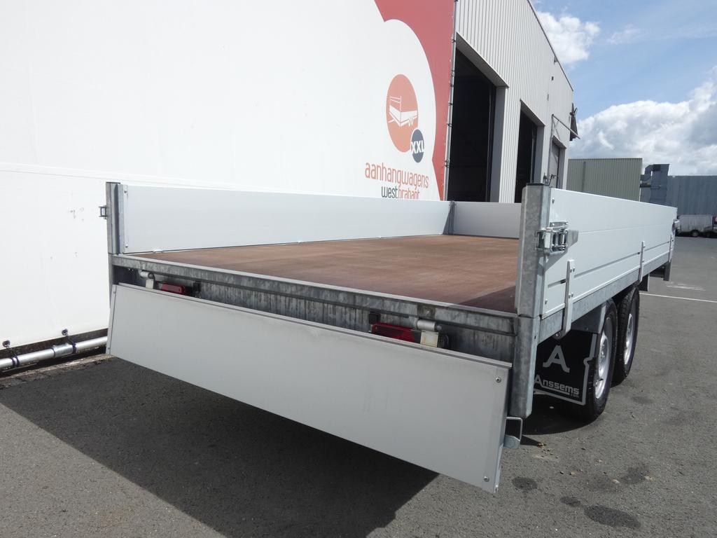 Anssems Plateauwagen tandemas 325x178cm 2000kg